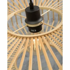 Style Boho-Chic-Good & Mojo Lampadaire BROMO Écru, 1 lumière