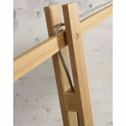 Style Boho-Chic-Good & Mojo Lampadaire CANGO Écru, 1 lumière