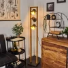 Lampes Dorées-hofstein Lampadaire Gressot Brun, Gris, 3 lumières