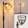 Lampes Vintages & Rétros-hofstein Lampadaire Haervej Bois foncé, Noir, 1 lumière