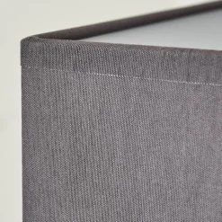 Lampes En Tissu-hofstein Lampadaire Ham Écru, Noir, 1 lumière