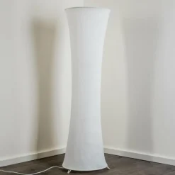 Lampes En Tissu-hofstein Lampadaire HERON Blanc, 2 lumières