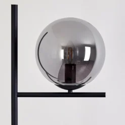 hofstein Lampadaire Hogatza Noir, 1 lumière