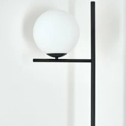 hofstein Lampadaire Hogatza Noir, 1 lumière