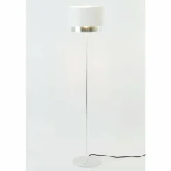 Lampes En Tissu-Luminaires Holländer Lampadaire Holländer ATTIA Argenté, 1 lumière