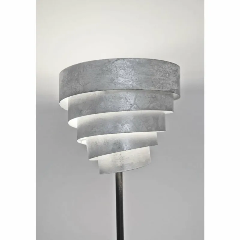 Luminaires Rustiques-Luminaires Holländer Lampadaire Holländer BANDEROLE Brun, Noir, Argenté, 1 lumière