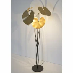 Lampes Dorées-Luminaires Holländer Lampadaire Holländer CONTROVERSIA LED Brun, Or, Noir, 5 lumières