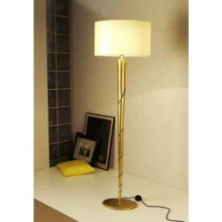 Lampes En Tissu-Luminaires Holländer Lampadaire Holländer INNOVAZIONE Or, Blanc, 1 lumière