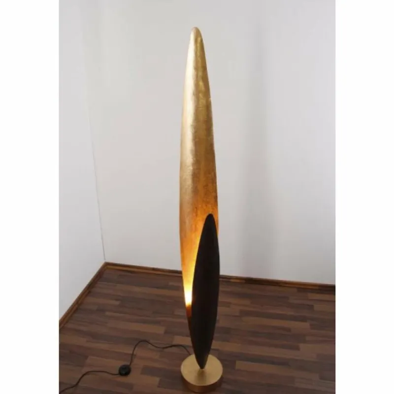 Lampes Dorées-Luminaires Holländer Lampadaire Holländer LINGUA Or, Laiton, 1 lumière