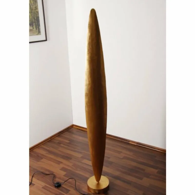 Lampes Dorées-Luminaires Holländer Lampadaire Holländer LINGUA Or, Laiton, 1 lumière