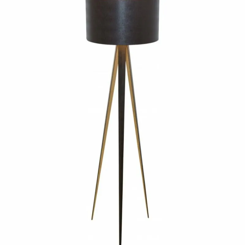 Luminaires Holländer Lampadaire Holländer PETRA Brun, Noir, 1 lumière* Lampadaires Et Lampes Sur Pied