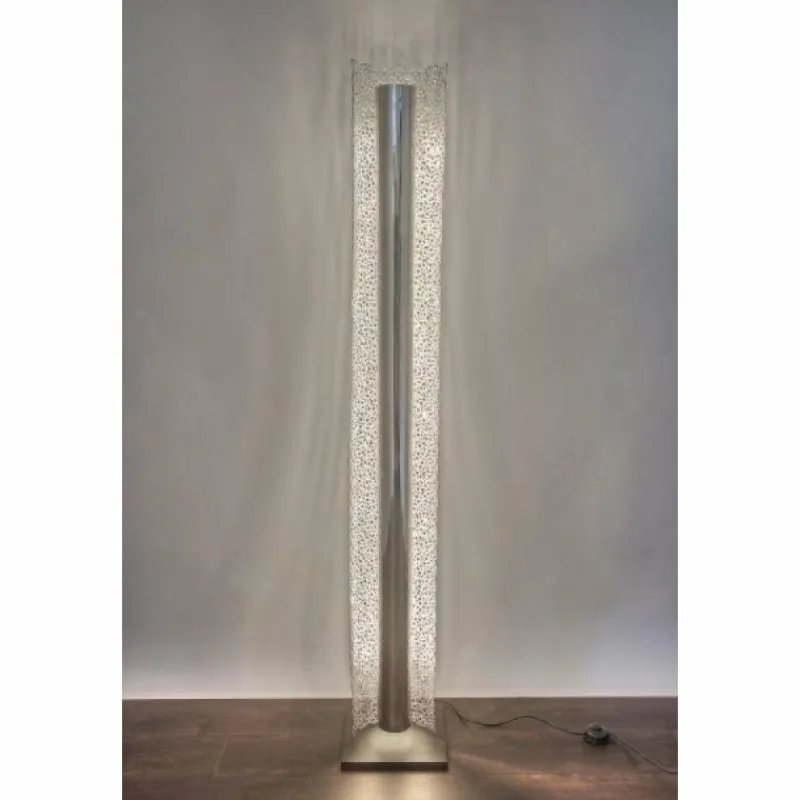 Luminaires Holländer Lampadaire Holländer UTOPISTICO Noir, Argenté, 1 lumière* Lampadaires Et Lampes Sur Pied