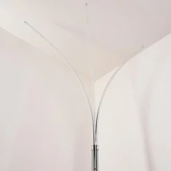 hofstein Lampadaire Horpmaal LED Chrome, 3 lumières