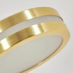 hofstein Lampadaire Huallilemu LED Laiton, 1 lumière* Lampadaires Et Lampes Sur Pied