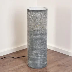 Lampes Vintages & Rétros-hofstein Lampadaire Indijk Bleu, Gris, 1 lumière