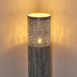 Lampes Vintages & Rétros-hofstein Lampadaire Indijk Bleu, Gris, 1 lumière