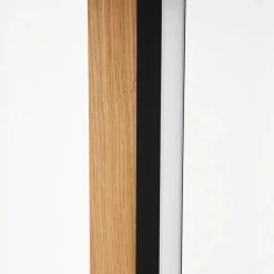 Lampes Vintages & Rétros-hofstein Lampadaire Inzino LED Écru, Noir, 1 lumière