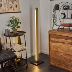 Lampes Vintages & Rétros-hofstein Lampadaire Inzino LED Écru, Noir, 1 lumière