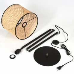 Luminaires Scandinaves-hofstein Lampadaire Jonas Noir, 1 lumière