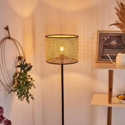 Luminaires Scandinaves-hofstein Lampadaire Jonas Noir, 1 lumière