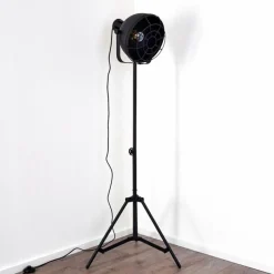 Lampes Industrielles-hofstein Lampadaire Jonsered Noir, 1 lumière