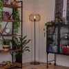 Style Boho-Chic-hofstein Lampadaire Journy Noir, 1 lumière