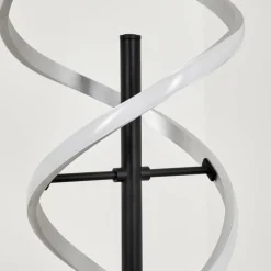 hofstein Lampadaire Khovet LED Noir, 1 lumière