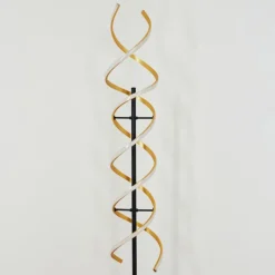 hofstein Lampadaire Khovet LED Noir, 1 lumière