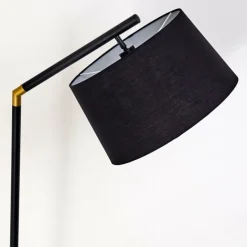 Lampes En Tissu-hofstein Lampadaire Kongakut Or, Noir, 1 lumière