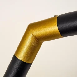 Lampes En Tissu-hofstein Lampadaire Kongakut Or, Noir, 1 lumière