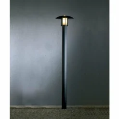 Luminaires Konstsmide Lampadaire Konstsmide Heimdal Noir, 1 lumière