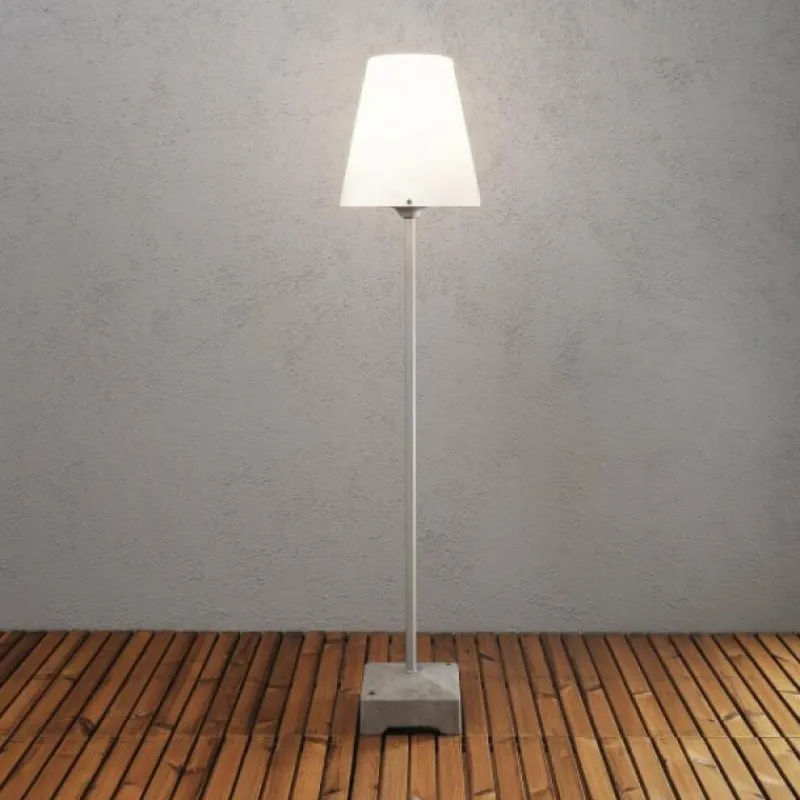 Luminaires Konstsmide Lampadaire Konstsmide Lucca Gris, 1 lumière