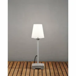 Luminaires Konstsmide Lampadaire Konstsmide Lucca Gris, 1 lumière