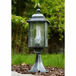 Luminaires Rustiques-Luminaires Konstsmide Lampadaire Konstsmide Milano Transparent, 1 lumière