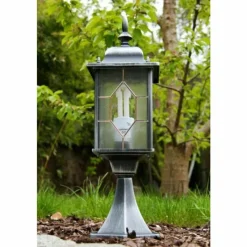 Luminaires Rustiques-Luminaires Konstsmide Lampadaire Konstsmide Milano Transparent, 1 lumière