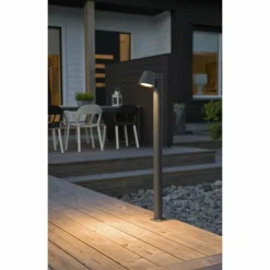 Luminaires Konstsmide Lampadaire Konstsmide Trieste Noir, 1 lumière