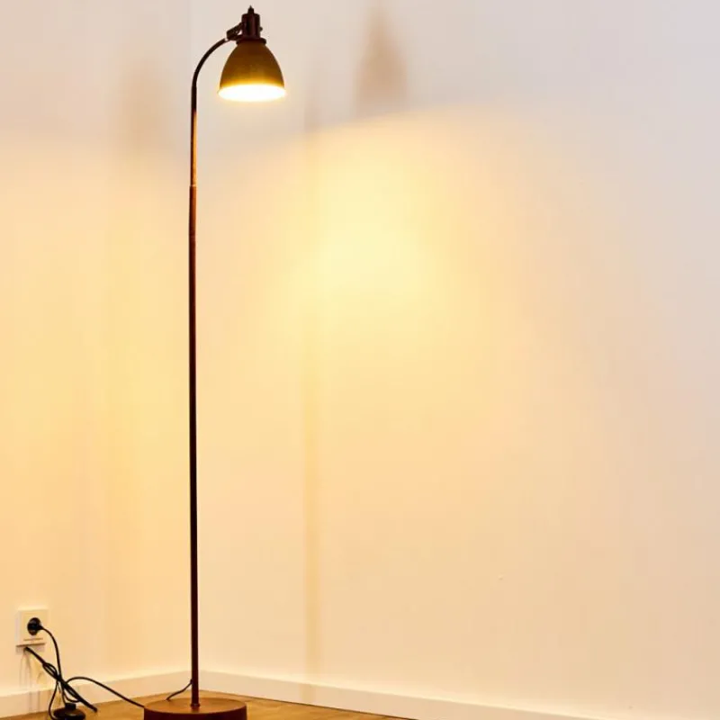 hofstein Lampadaire Koppom Rouille, 1 lumière* Lampadaires Et Lampes Sur Pied