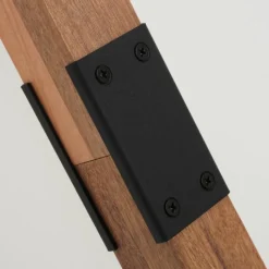 Luminaires Scandinaves-hofstein Lampadaire Kouk Écru, Noir, 3 lumières