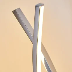 hofstein Lampadaire Kudus LED Chrome, 4 lumières* Éclairage Led