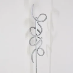 hofstein Lampadaire Lavaca LED Argenté, 2 lumières* Éclairage Led