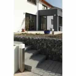 Luminaires LCD Lampadaire LCD Falkenstein Acier inoxydable, 1 lumière