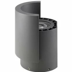 Luminaires LCD Lampadaire LCD Typ LED Gris, 1 lumière