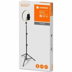 Luminaires Ledvance Lampadaire Ledvance MOBILE RING Noir, 1 lumière* Lampadaires Et Lampes Sur Pied