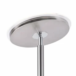 Luminaires Leuchten Direkt Lampadaire Leuchten Direkt HANS LED Acier inoxydable, 2 lumières* Lampadaires Et Lampes Sur Pied