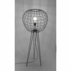 Lampes Industrielles-Luminaires Leuchten Direkt Lampadaire Leuchten Direkt FABIO Noir, 1 lumière