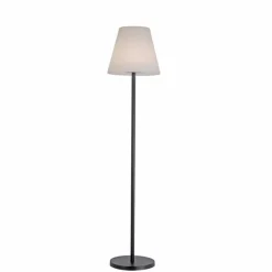 Luminaires Leuchten Direkt Lampadaire Leuchten Direkt HOLLY LED Noir, 1 lumière, Changeur de couleurs