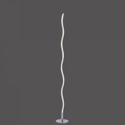 Luminaires Leuchten Direkt Lampadaire Leuchten-Direkt WAVE LED Acier inoxydable, 1 lumière* Éclairage Led