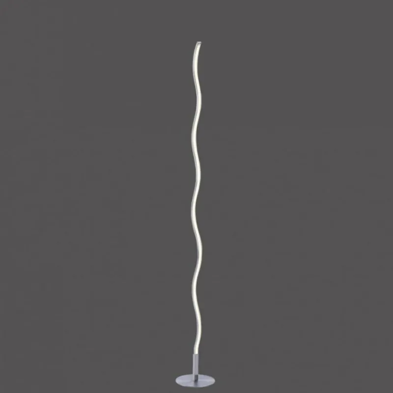 Luminaires Leuchten Direkt Lampadaire Leuchten-Direkt WAVE LED Acier inoxydable, 1 lumière* Éclairage Led