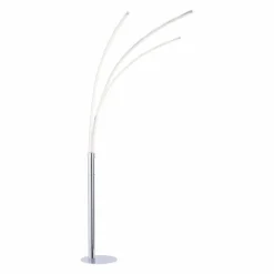 Luminaires Leuchten Direkt Lampadaire Leuchten-Direkt MAJA LED Chrome, 3 lumières* Éclairage Led