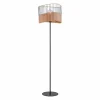Lampes En Bois-Luminaires Leuchten Direkt Lampadaire Leuchten-Direkt REED Noir, 1 lumière